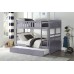 Lisa Double/Double Bunkbed Grey